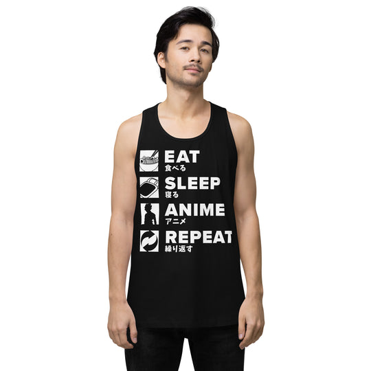 Anime Life Men’s premium tank top