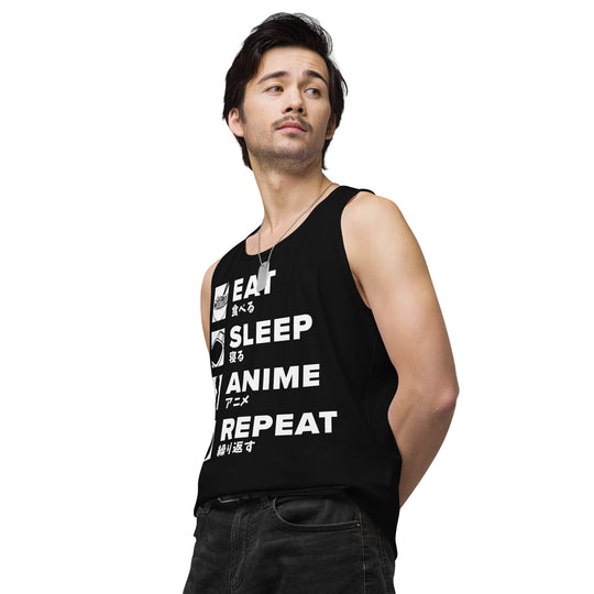 Anime Life Men’s premium tank top