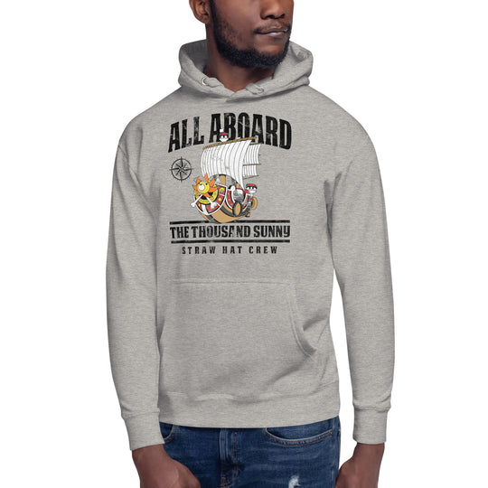 One Piece All Aboard The Thousand Sunny Unisex Hoodie