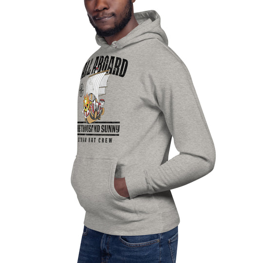 One Piece All Aboard The Thousand Sunny Unisex Hoodie