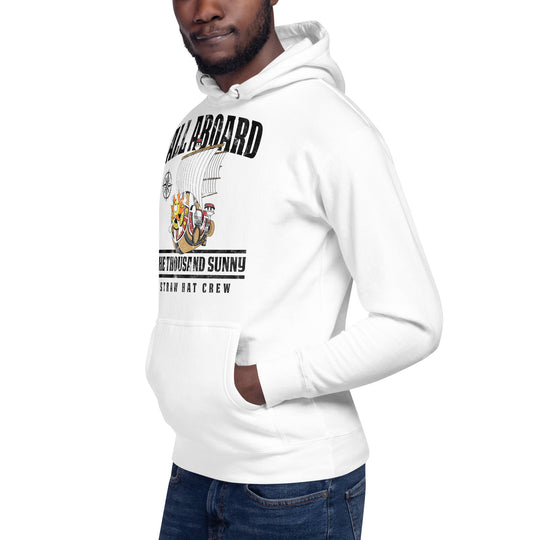 One Piece All Aboard The Thousand Sunny Unisex Hoodie
