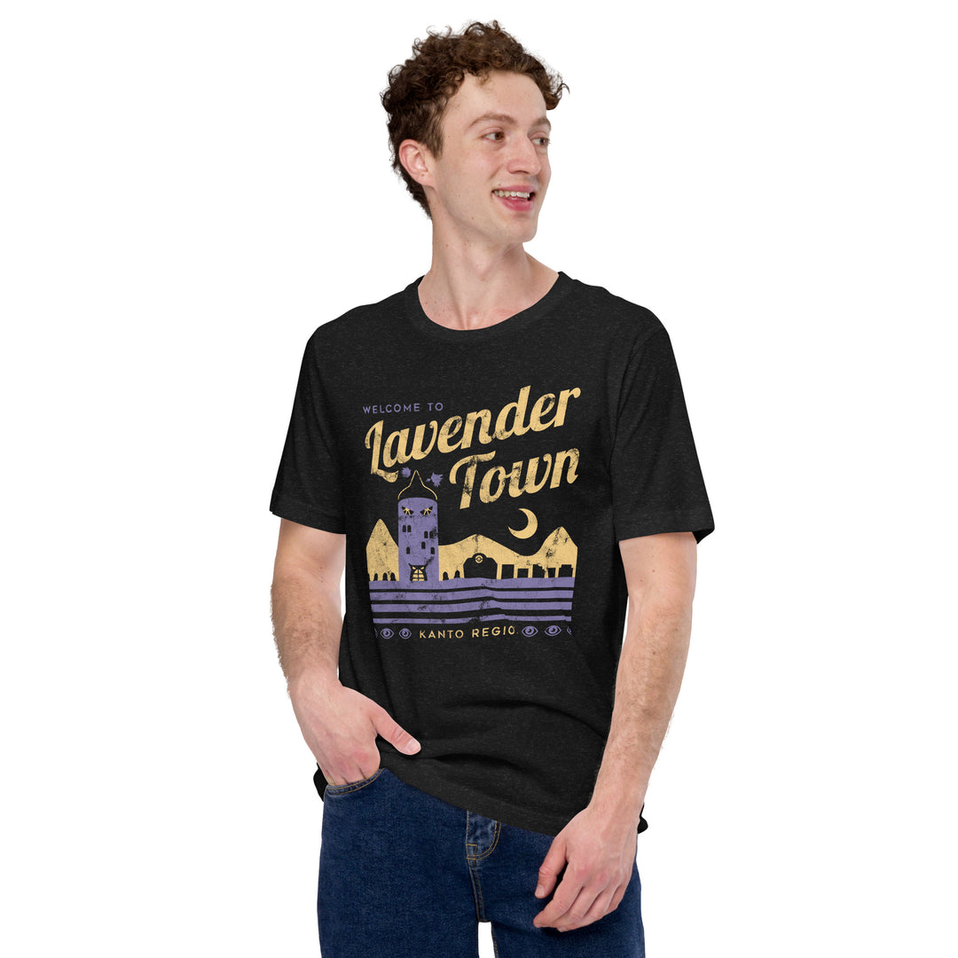 Pokemon Welcome to Lavender Town Unisex t-shirt