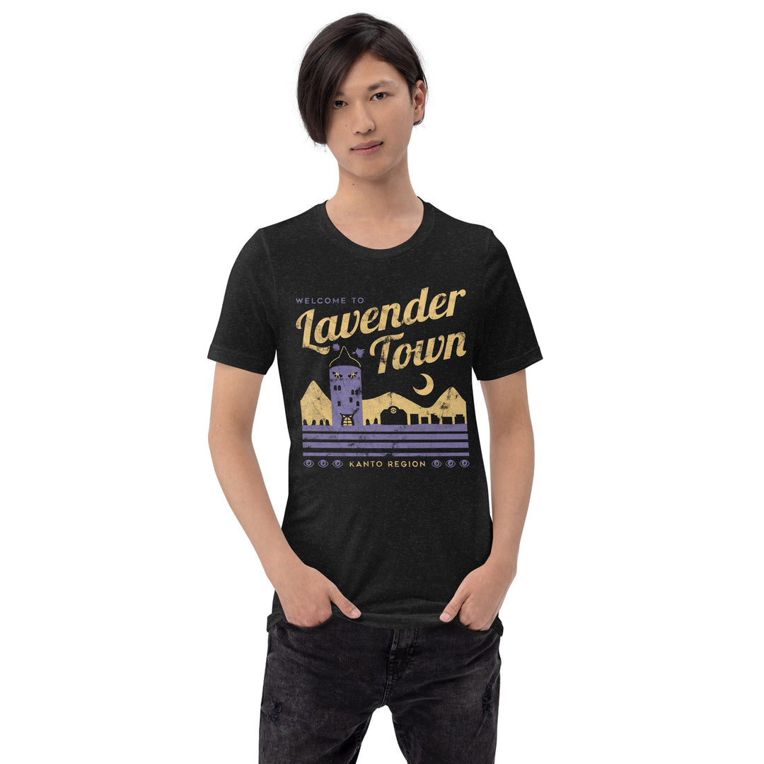 Pokemon Welcome to Lavender Town Unisex t-shirt
