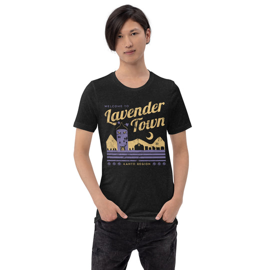Pokemon Welcome to Lavender Town Unisex t-shirt
