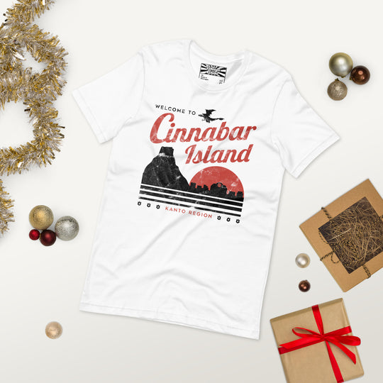 Pokemon Cinnabar Island Welcome Unisex t-shirt