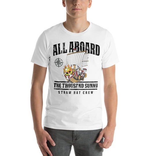 One Piece All Aboard The Thousand Sunny Unisex t-shirt