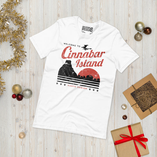 Pokemon Cinnabar Island Welcome Unisex t-shirt