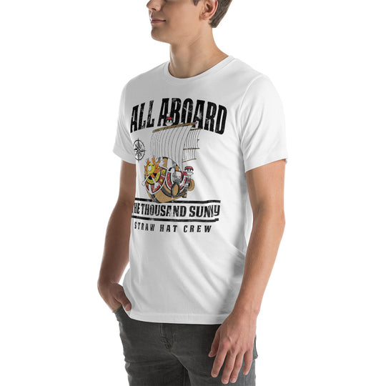 One Piece All Aboard The Thousand Sunny Unisex t-shirt