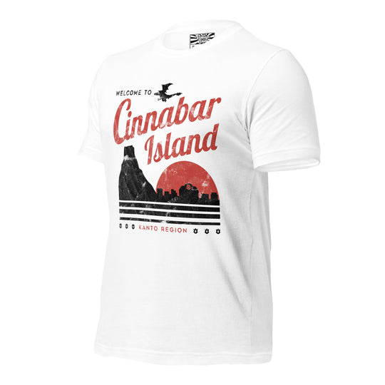 Pokemon Cinnabar Island Welcome Unisex t-shirt