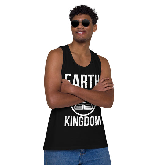 Last Airbender Earth Kingdom Mens Avatar Tank Tops
