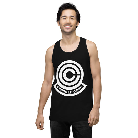 Dragon Ball Capsule Corp Men’s premium tank top