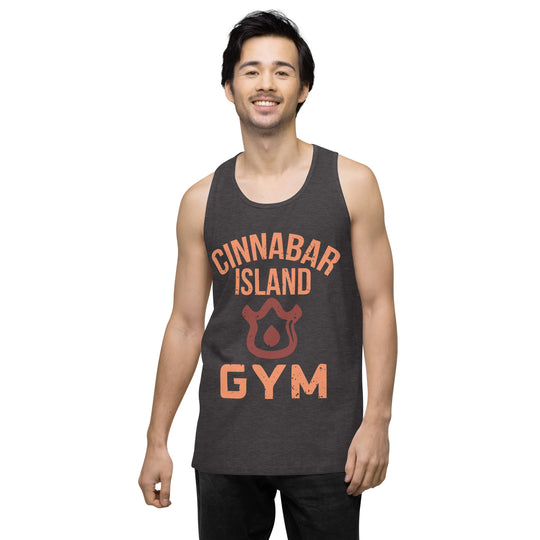 Cinnabar Island Men’s Premium Tank Top
