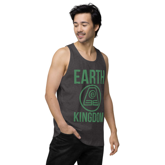 Cool Earth Kingdom Men’s Premium Tank Tops