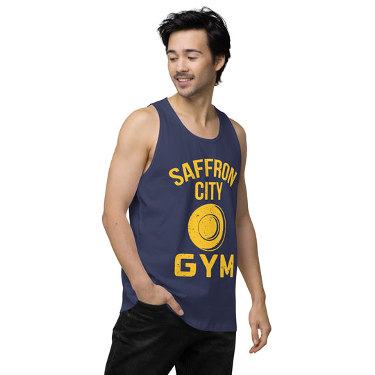 Pokemon Saffron City Gym Tank Tops for Mens