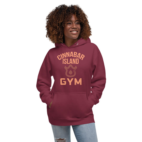 Cinnabar Island Gym Unisex Hoodie