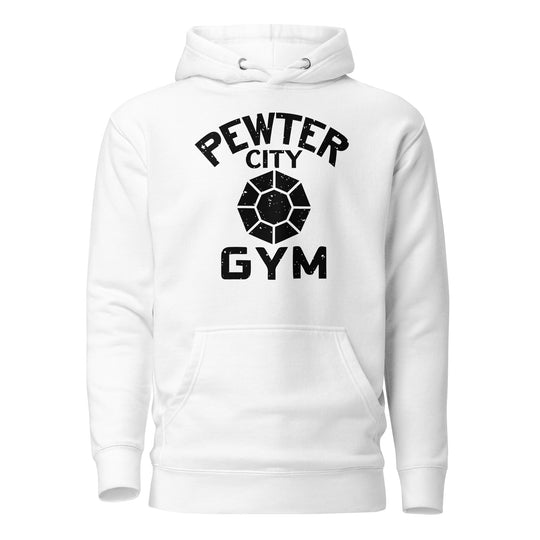 Pokemon Pewter City Gym Unisex Mens Hoodie