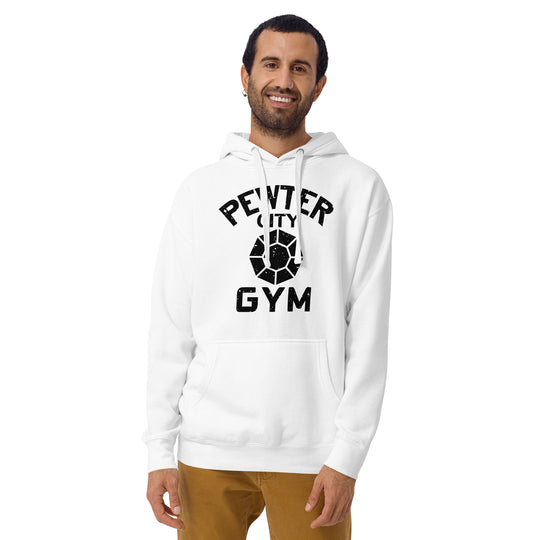 Pokemon Pewter City Gym Unisex Mens Hoodie
