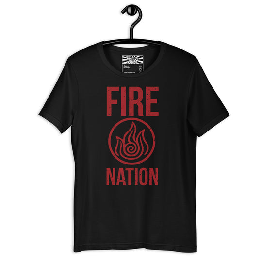Firebender Fire Nation Anime Avatar Unisex T-Shirt