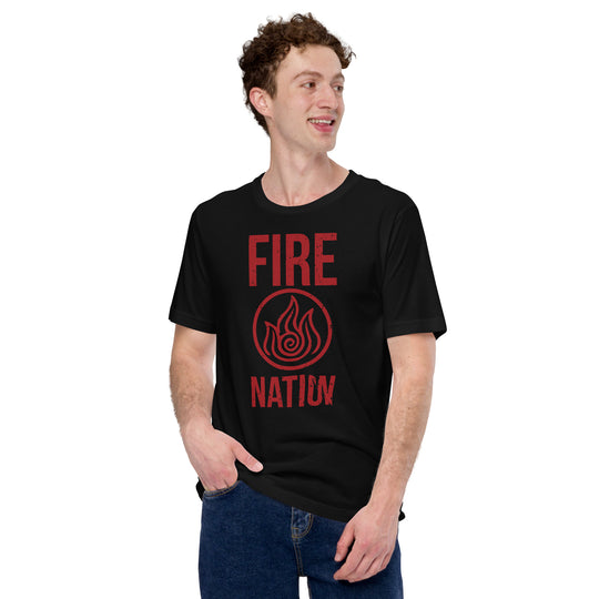Firebender Fire Nation Anime Avatar Unisex T-Shirt