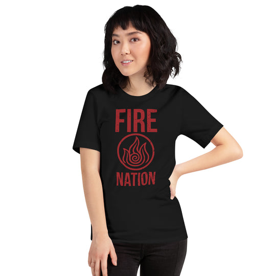 Firebender Fire Nation Anime Avatar Unisex T-Shirt