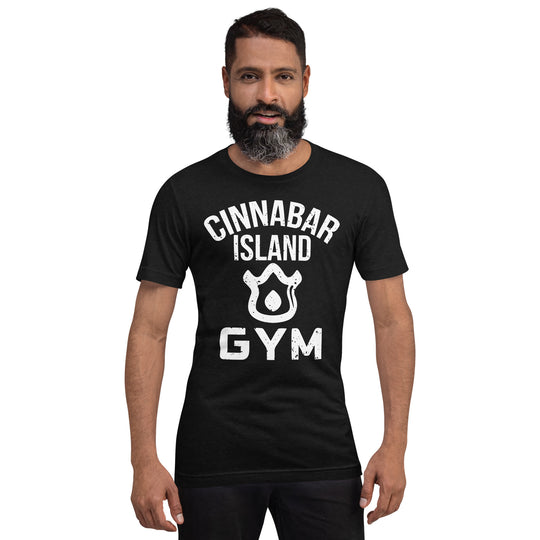 Pokemon Cinnabar Island Gym Anime Unisex T-Shirt