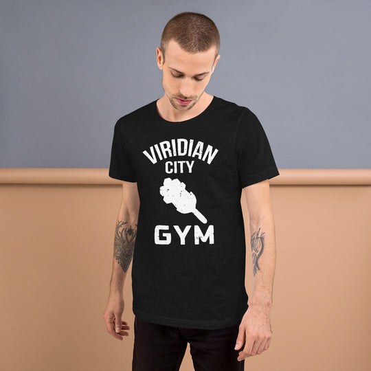 Pokemon Viridian City Gym Unisex Black T-Shirt