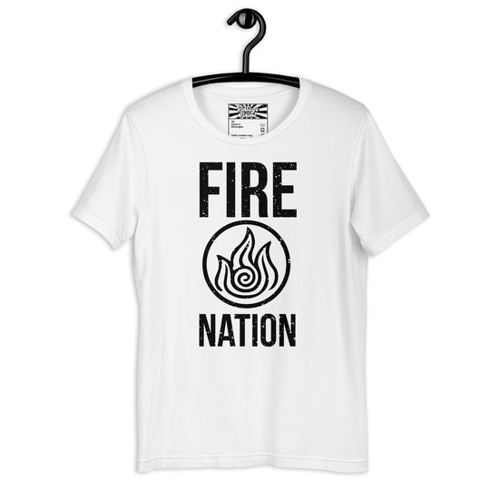 White Firebender Fire Nation Anime Unisex T-Shirt