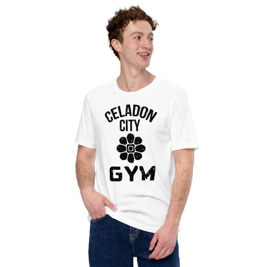 Buy White Pokemon Celadon City Unisex T shirt