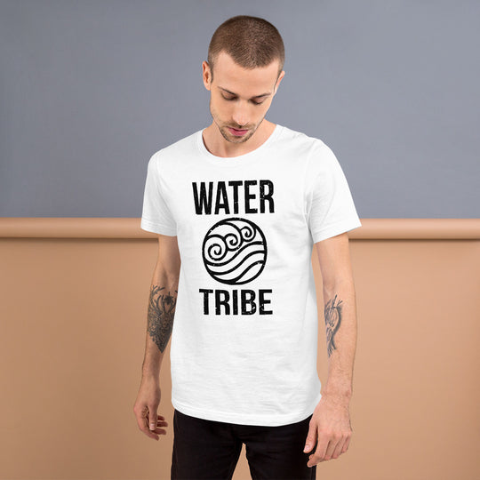 Waterbender Water Tribe Gym Unisex White T-Shirt