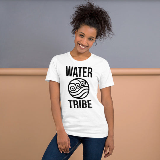 Waterbender Water Tribe Gym Unisex White T-Shirt