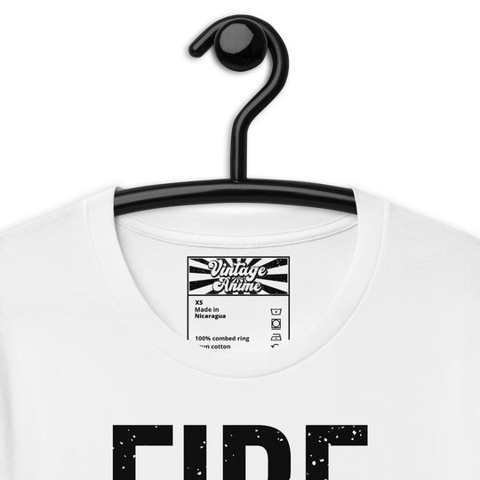 White Firebender Fire Nation Anime Unisex T-Shirt