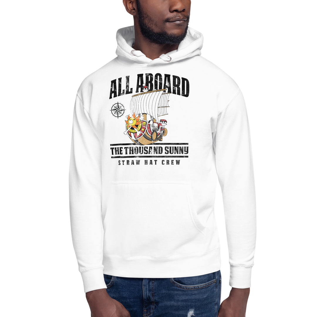 One Piece All Aboard The Thousand Sunny Unisex Hoodie