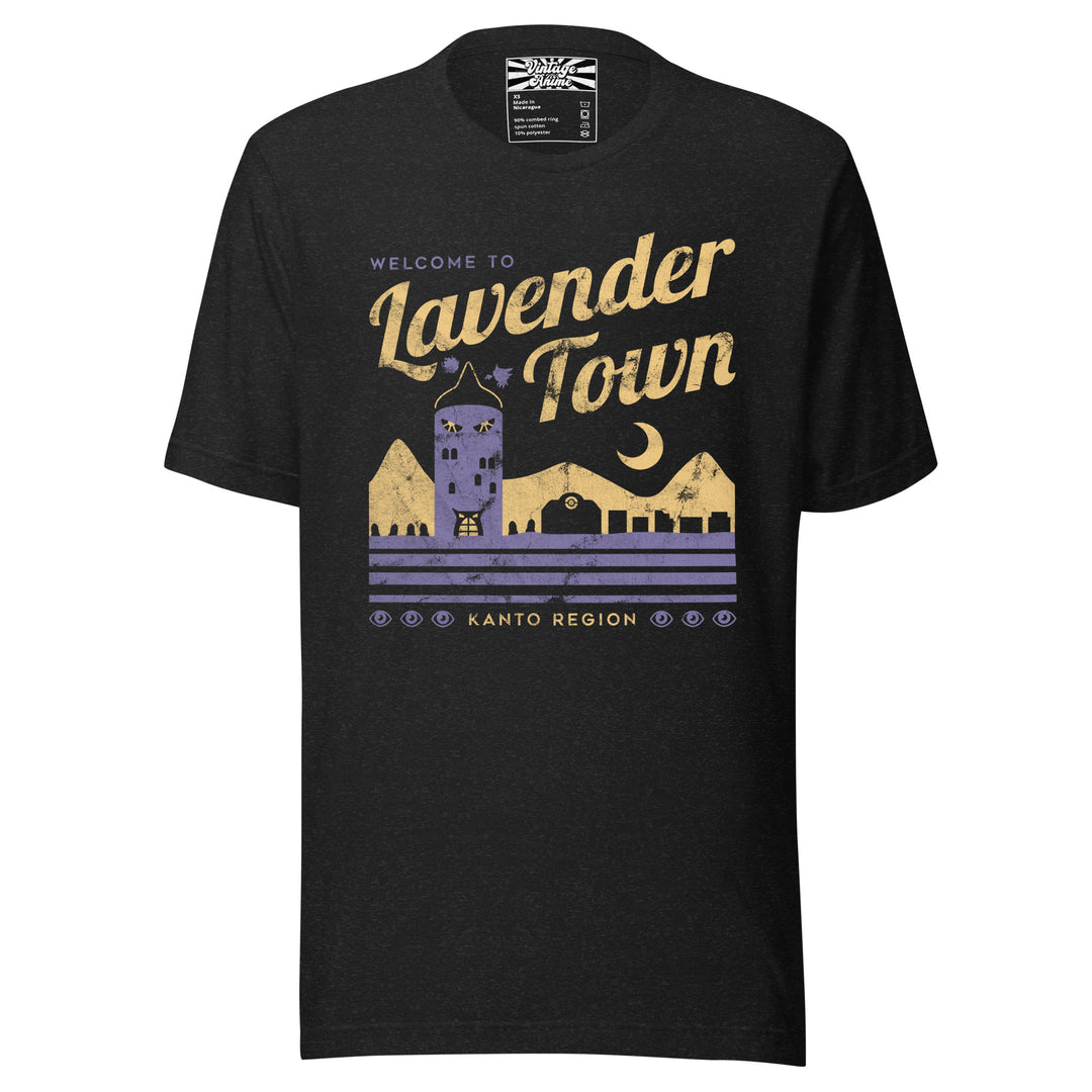 Pokemon Welcome to Lavender Town Unisex t-shirt
