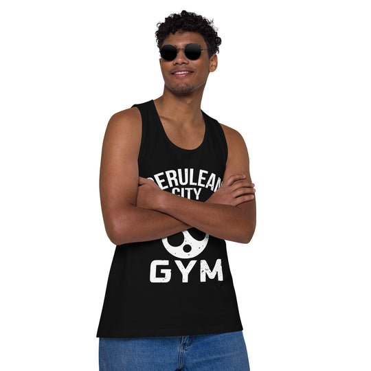 Pokemon Cerulean City Gym Tank Tops for Mens