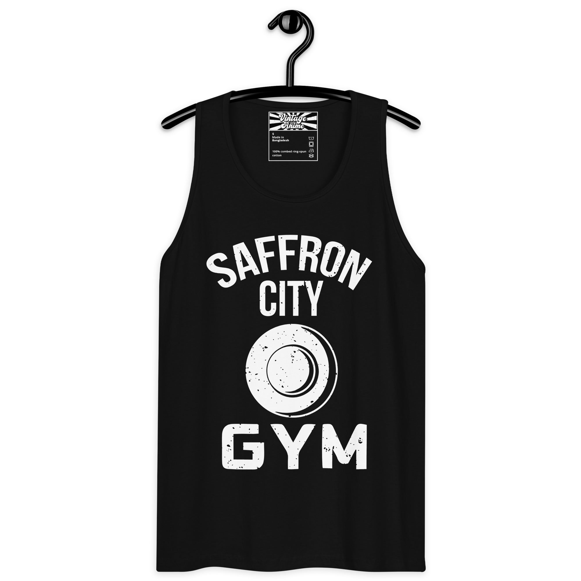 Shop Pokemon Saffron City Tank Tops For Mens