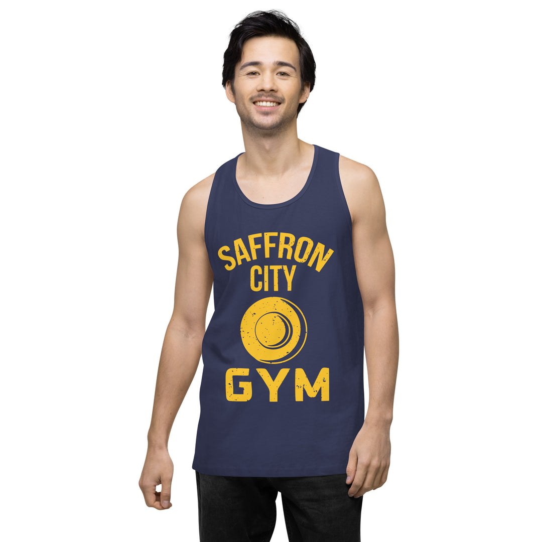 Pokemon Saffron City Gym Tank Tops for Mens