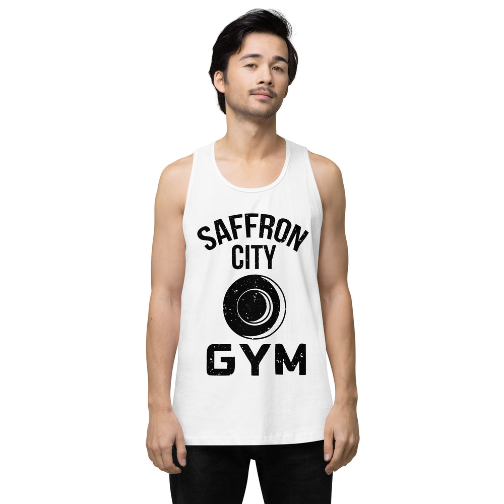 Pokemon White Saffron City Gym Mens Tank Tops