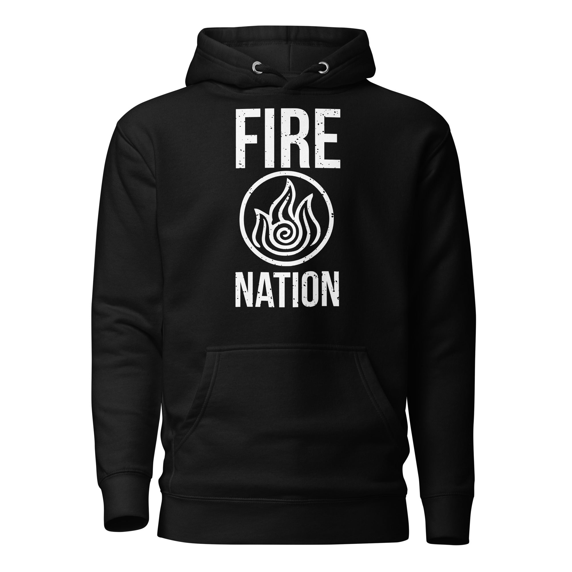 Firebender Fire Nation Black Unisex Avatar Hoodie