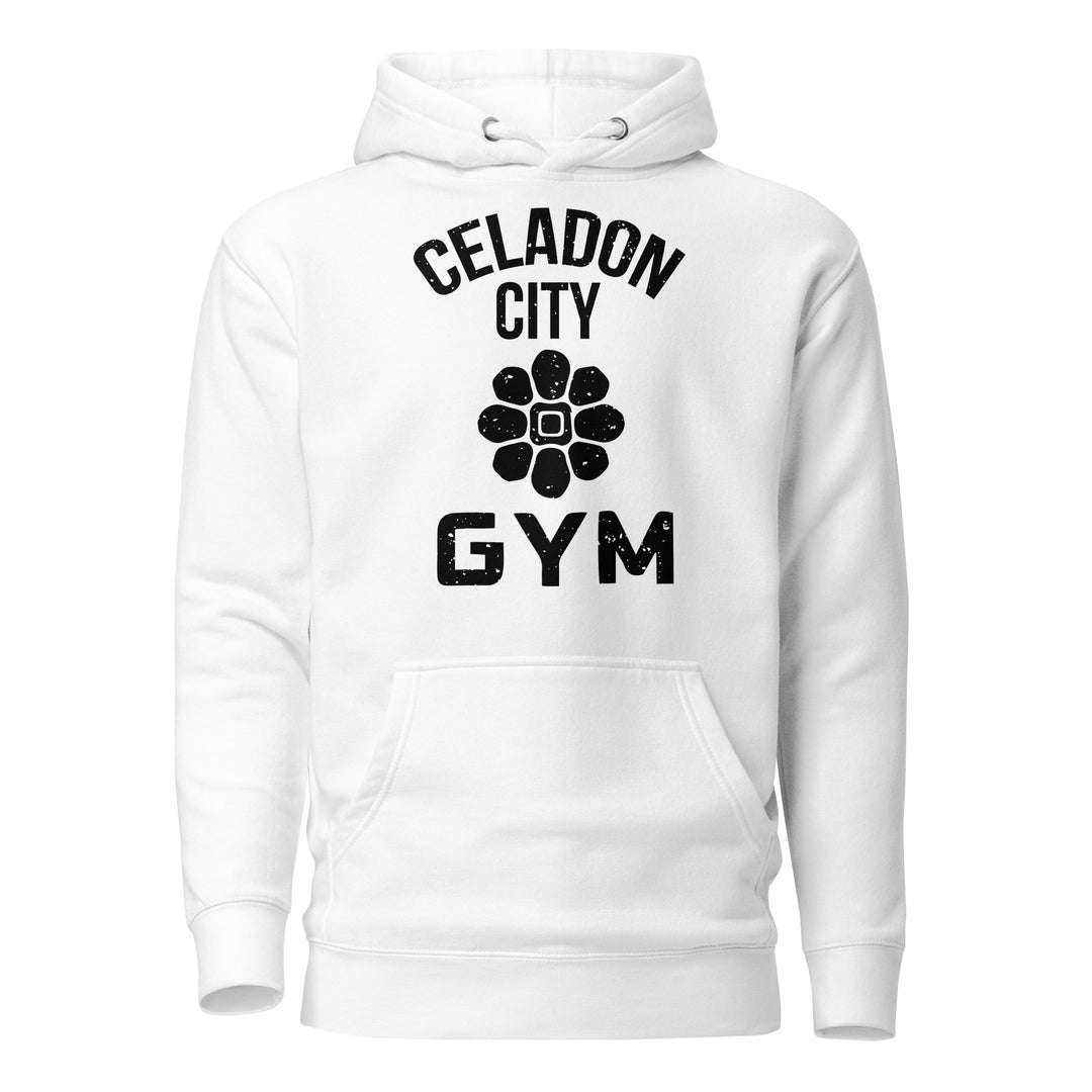 Pokemon Celadon City Gym Unisex White Hoodie