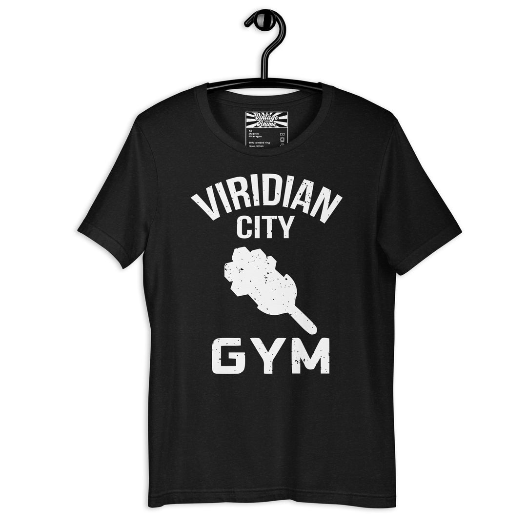Pokemon Viridian City Gym Unisex Black T-Shirt