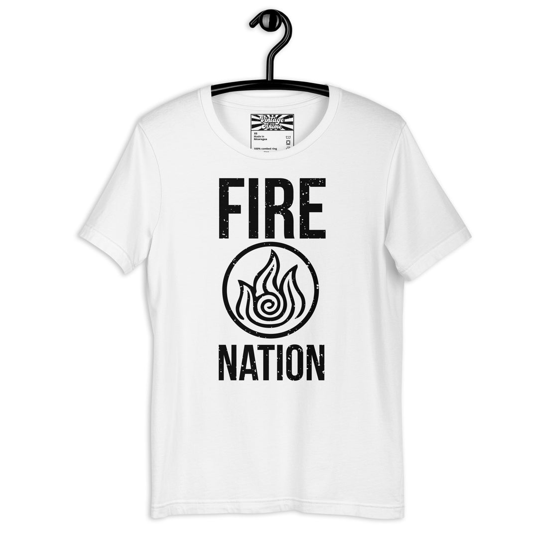 White Firebender Fire Nation Anime Unisex T-Shirt
