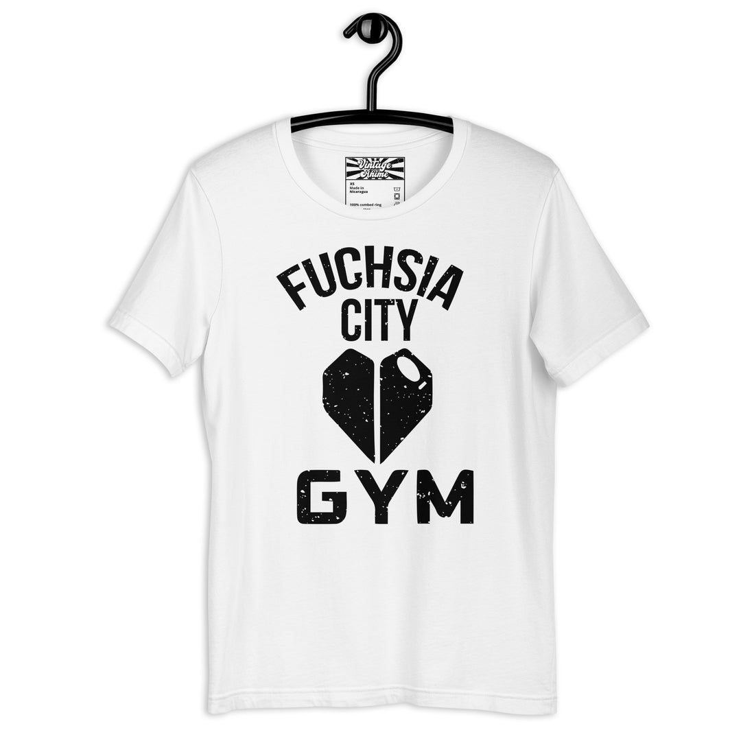Pokemon Fuchsia City Gym White Unisex T-Shirt 
