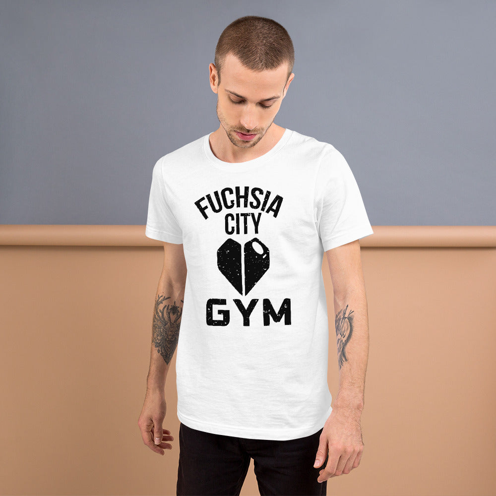 Pokemon Fuchsia City Gym White Unisex T-Shirt 