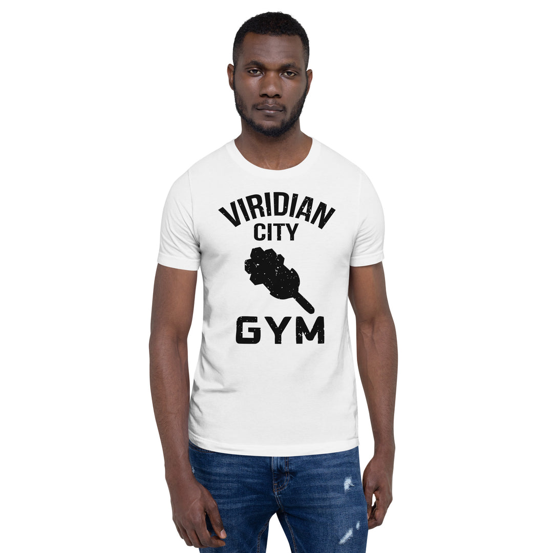 Pokemon Viridian City Gym Unisex White T-shirt