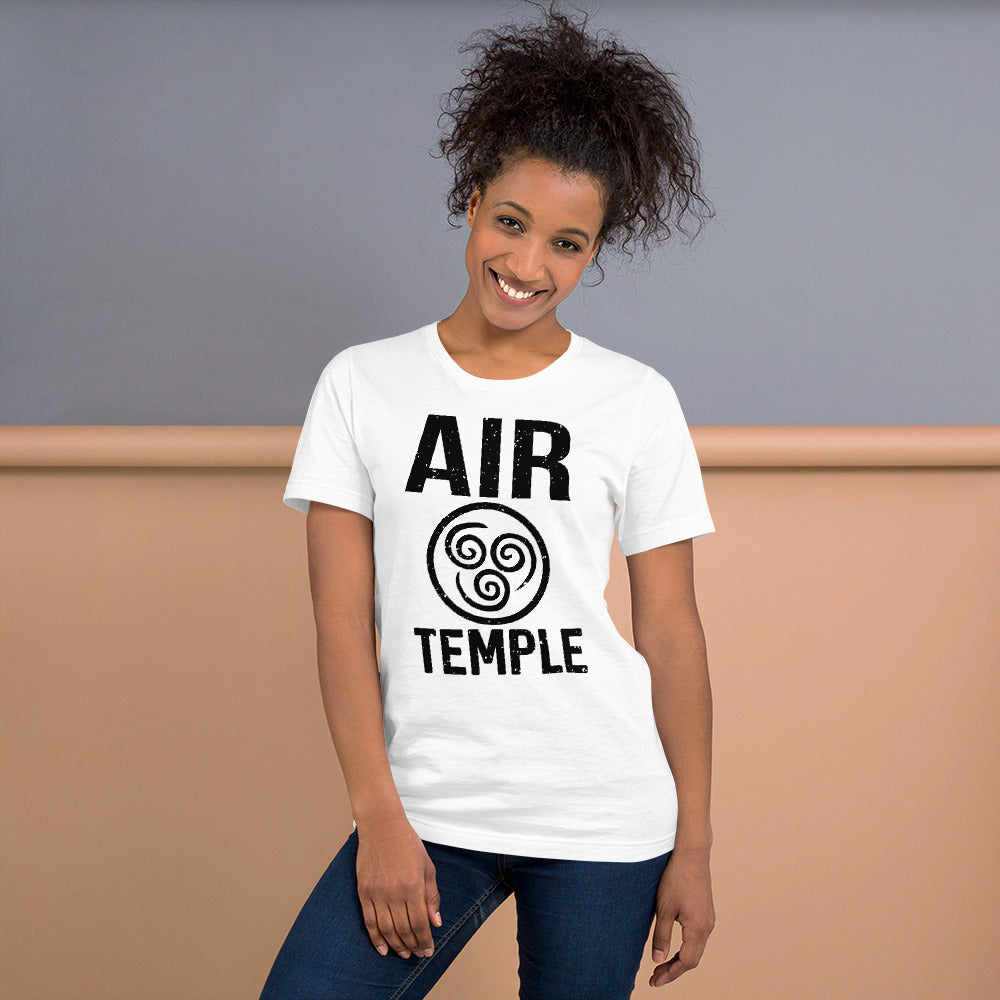 White Airbender Air Temple Avatar Unisex T-Shirt 