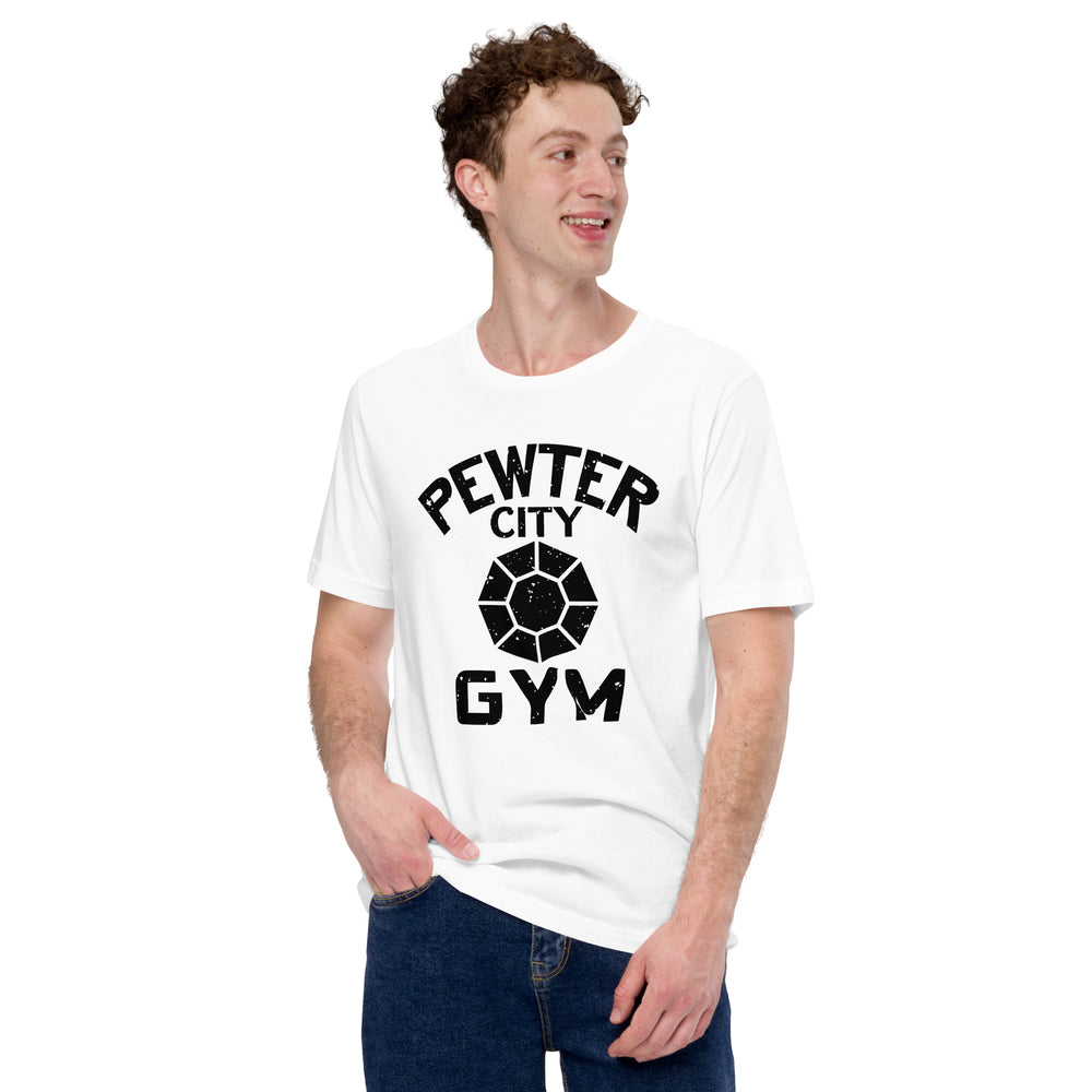 Pokemon White Pewter City Gym Unisex T-Shirt